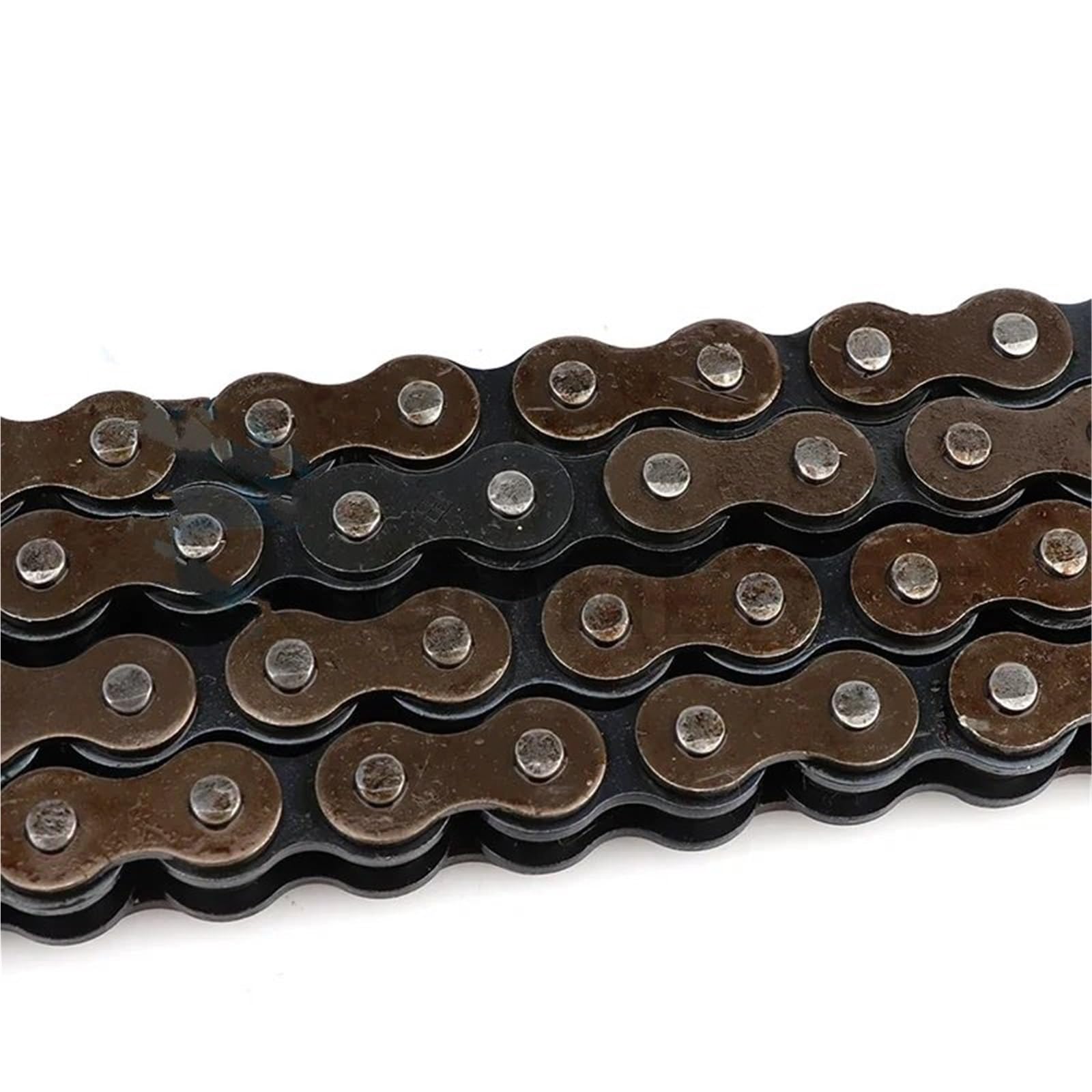 Cadena Cadenas para motocicleta 520 de 96L/108L/116L/120L con eslabón de cadena, aptas para ATV, UTV, buggy, quad, motocross(520-116L)