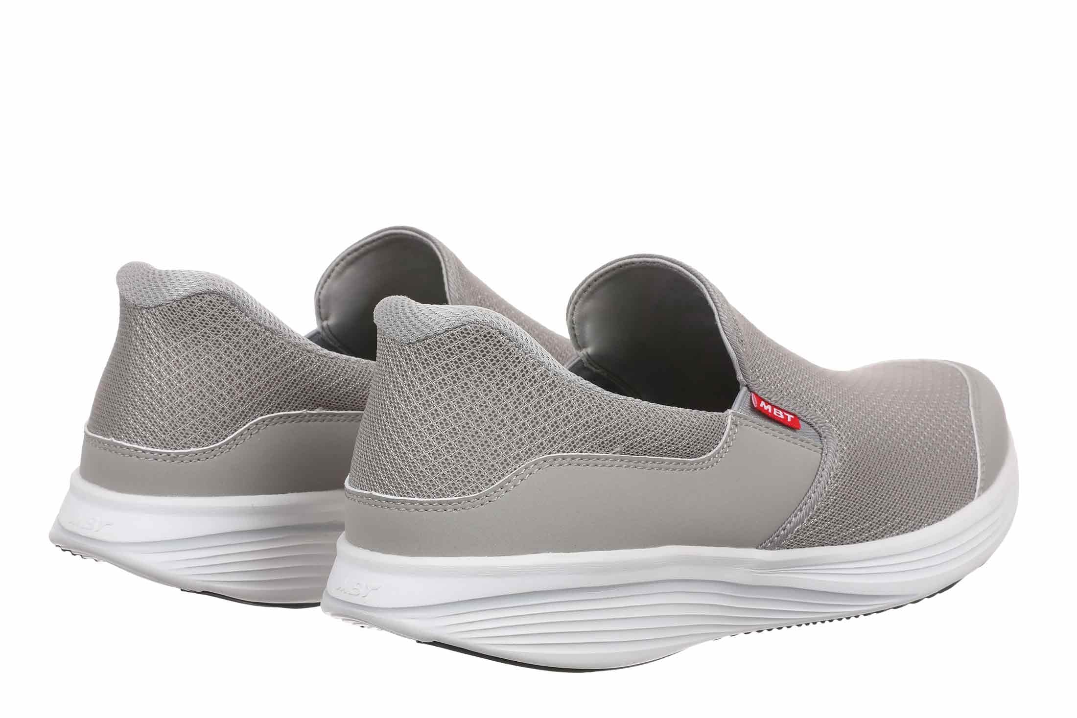 MBT SF-Modena III Slip On Scarpe da Uomo. Calzature fisiologiche con Tecnologia Slip & Fit per Un utilizzo Senza Sforzo. Tomaia in Rete Traspirante e Pelle Sintetica.