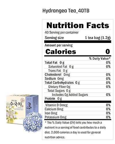Miniatura 2 de Té de rocío dulce de hortensia coreana 004oz x 40 bolsas de té