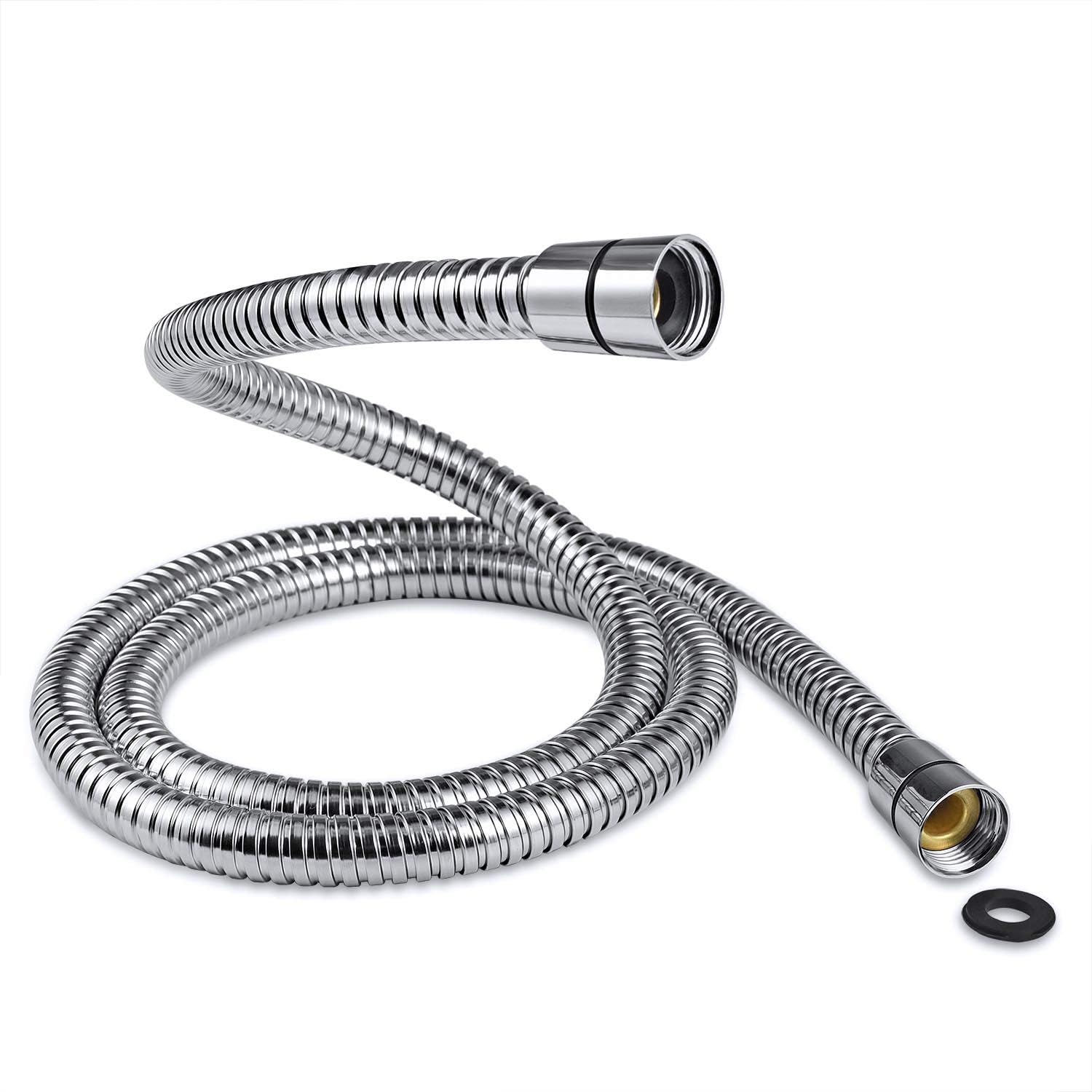 Aqualisa 164516 Shower Hose, 1.5m, Chrome-Plated Stainless Steel - View #7