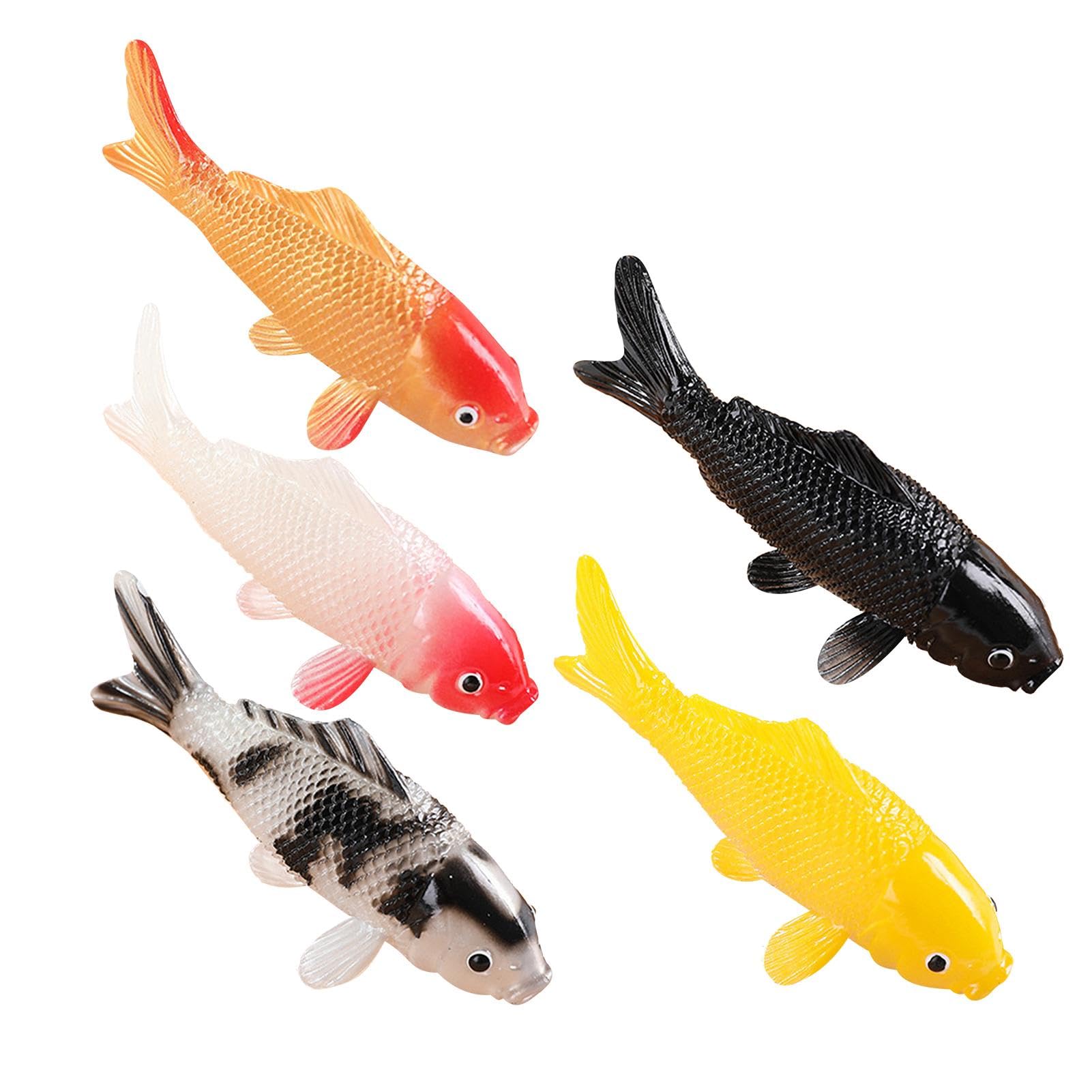 Amazon.co.jp: シミュレーション魚モデル装飾、5 個の魚の形の偽の魚