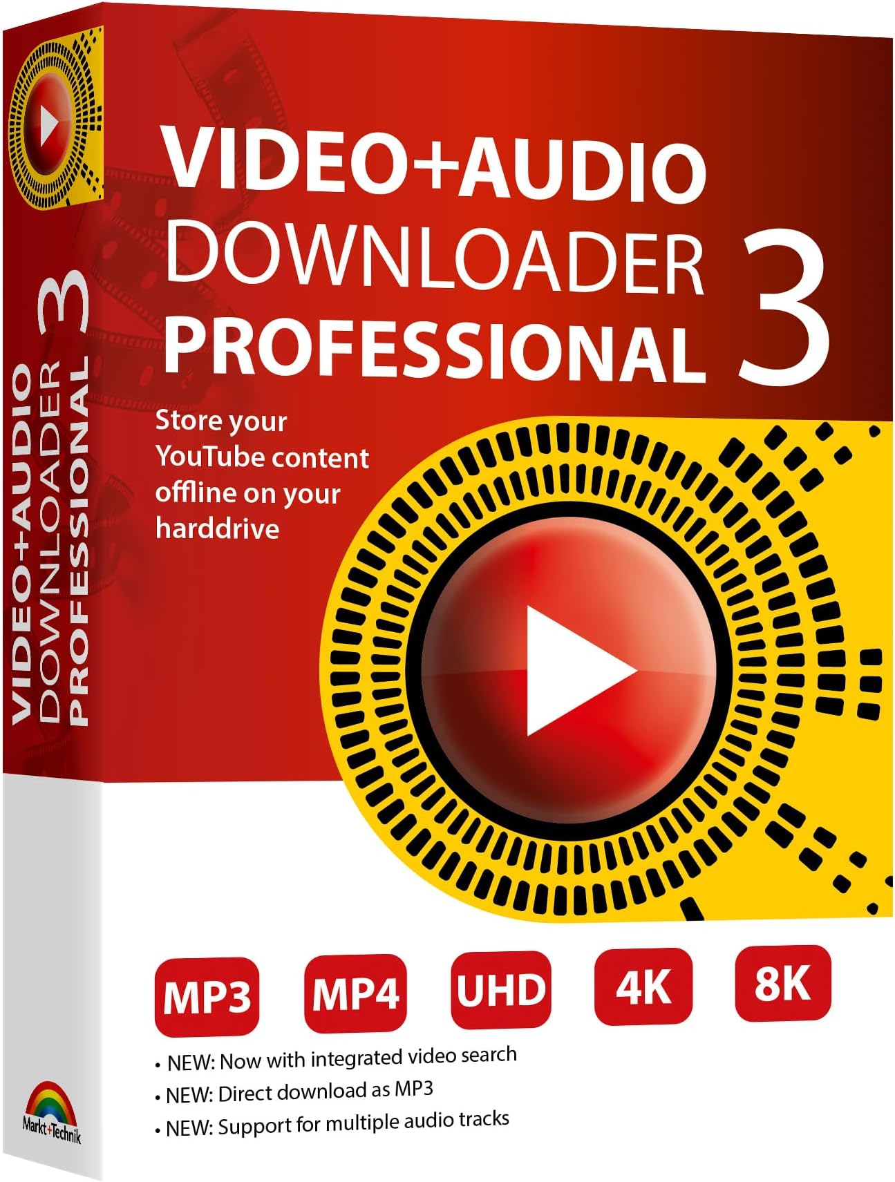 Video and Audio Downloader PRO 3 software for YouTube – download your favorite YouTube videos as MP4 video or MP3 audio – compatible with Windows 11, 10