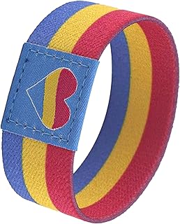 Rainbow LGBT Pride Bracelet for Women Men, Stretch Elastic Band, LGBTQ Wristbands for Pride Month Decorations, Trans Lesbian Accessories Outfits Merch Gifts