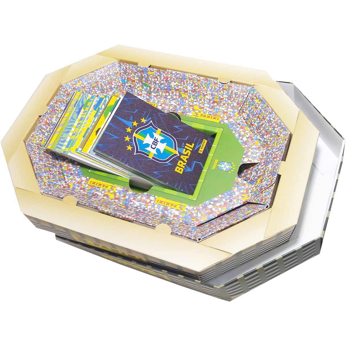 Mini Estádio - Karty Seleção Brasileira - C/ 60 kart