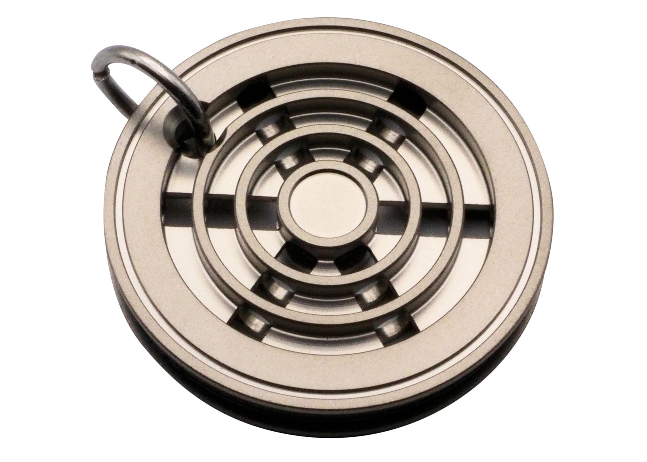 TEC Accessories - T311-6X Isotope Atom - Titanium - Fob - Housing for Tritium Vials - Everyday Cary - Keychain Accessory