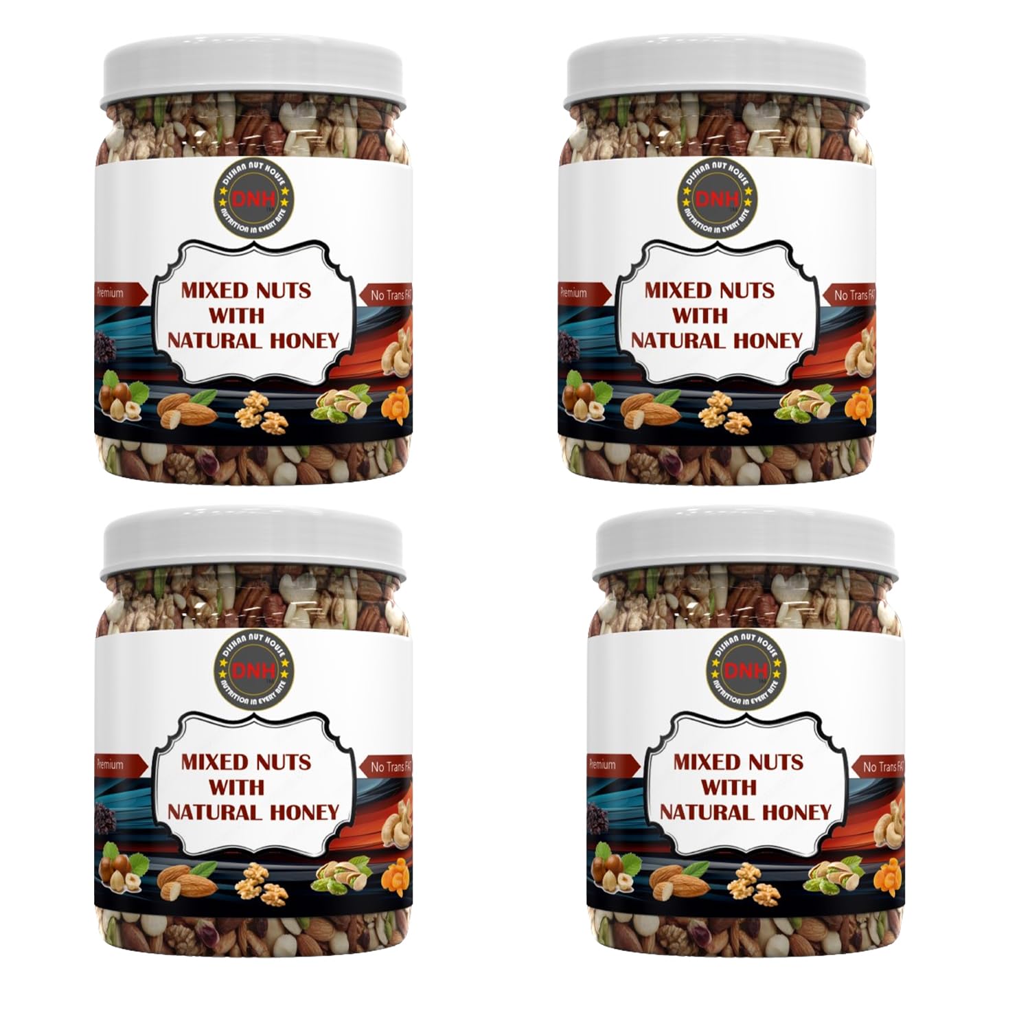 DISHAN NUT HOUSE Mixed Dry Fruits Panchmeva | Trail Mix | Premium Dry Fruits with Cashews,Almonds,Raisins etc| Dry Fruits Mix | Healthy Snacks | Festive Snacking (200 gram) (Pack of 4)