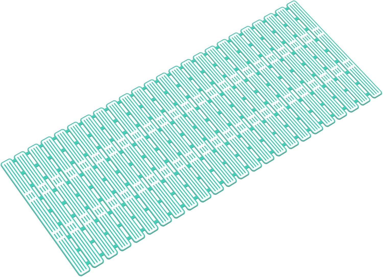 Bath Mat Non-Slip Anti Mould - 90x40cm Shower Mats for Inside Shower Bathtub Mats Non Slip Shower Mats, Rubber Shower Anti Slip Mat with Suction Cups, Machine Washable Cuttable