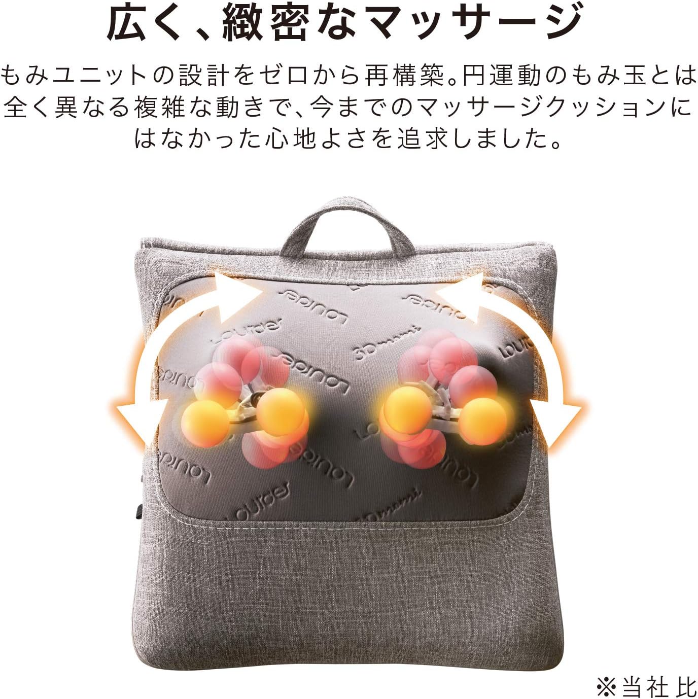 Amazon アテックス ルルド プレミアムマッサージクッション 3dもみ ネイビーブルー Ax Hcl310nb アテックス Atex マッサージクッション