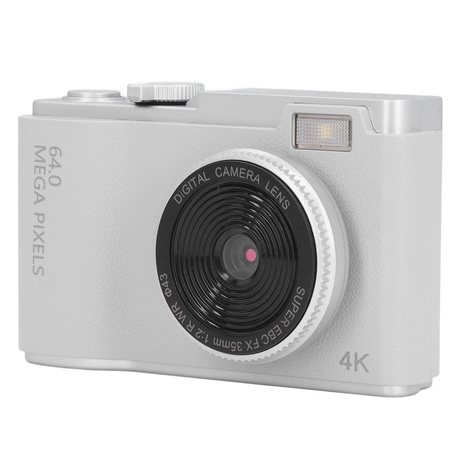 Digital Camera, 48MP 1080P 2.4" Screen Digital Zoom 16x Auto Focus Anti-Vibration and Camera with Fill Light, Selfie, Date/Time Stamp, Filters (White)-image-27