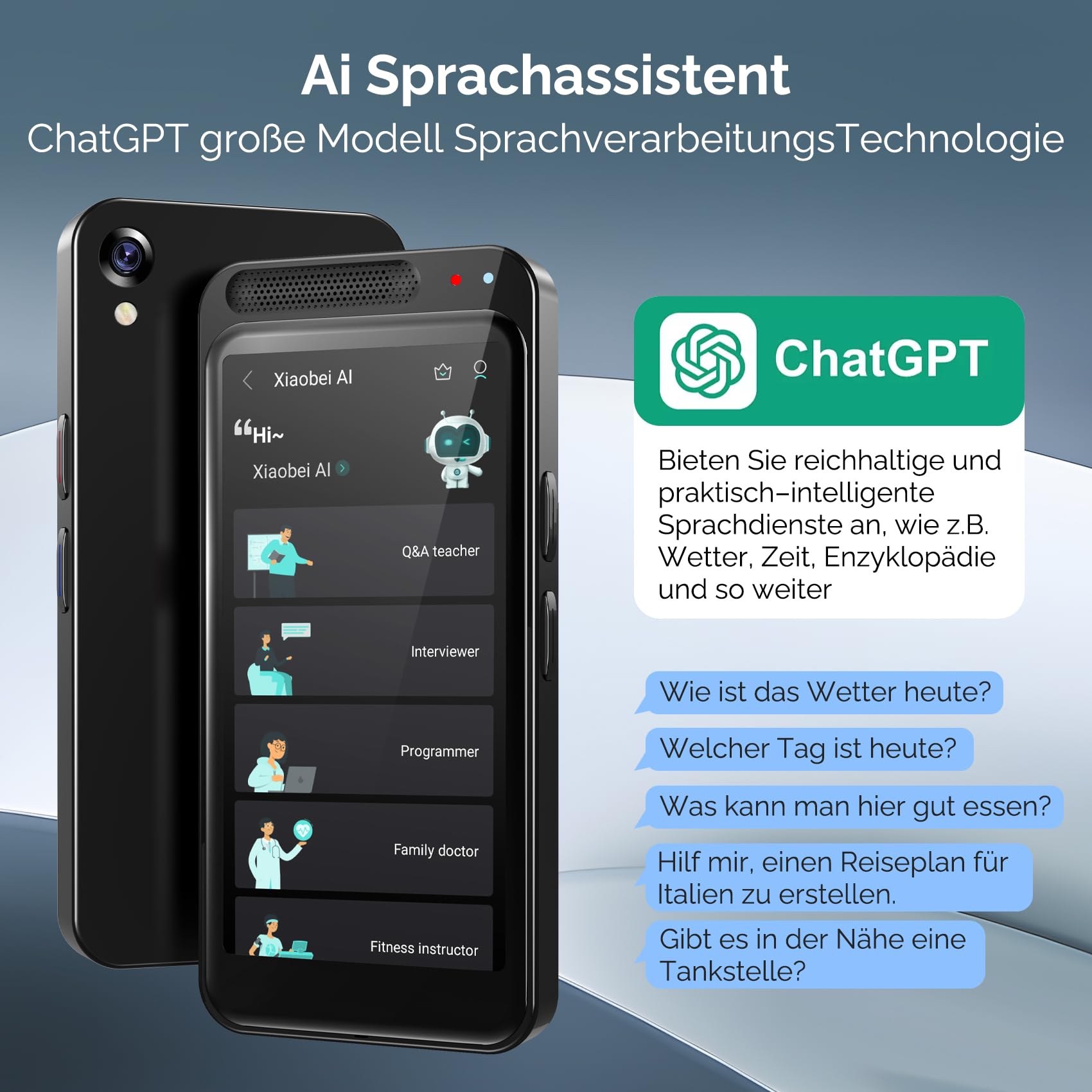 Sprachübersetzer Gerät,Zwei-Wege-Smart-Sprach Übersetzer Foto Taschenübersetzer in Echtzeit,150 unterstützte Sprachen,Online/Offline Sprachübersetzer für Unternehmen,Lernen Reisen