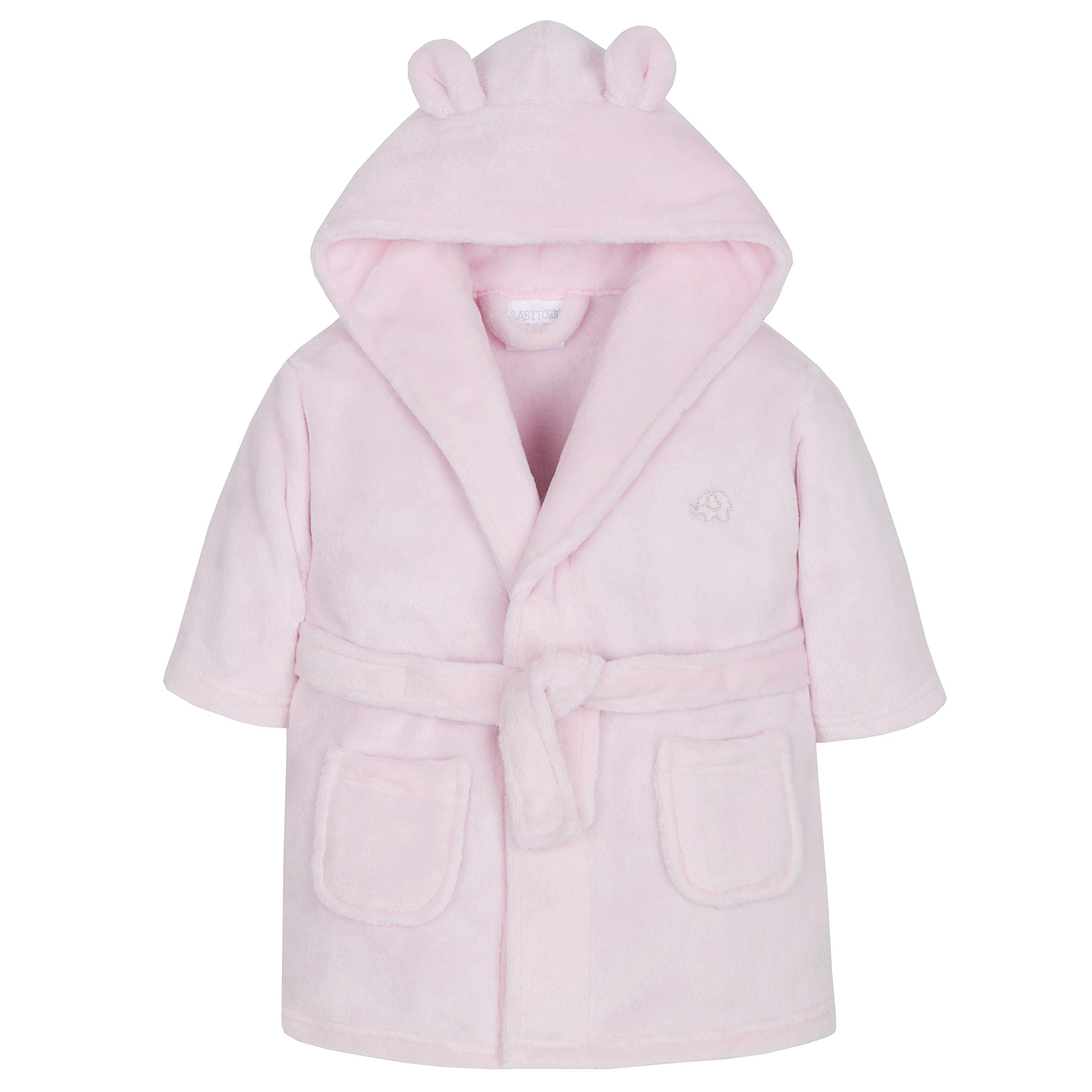 Undercover lingerie Baby Elephant Fleece Robe 18C203 Pink 12/18 Months