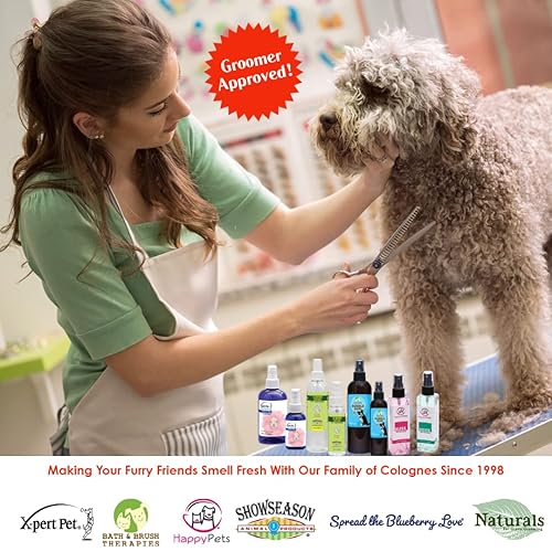 Miniatura 3 de SHOW SEASON ANIMAL PRODUCTS 1 X-Pert Pet Citrus Cooler Colonia para perros de 2.5 onzas, desodorante de larga duración, sin parabenos, biodegradable