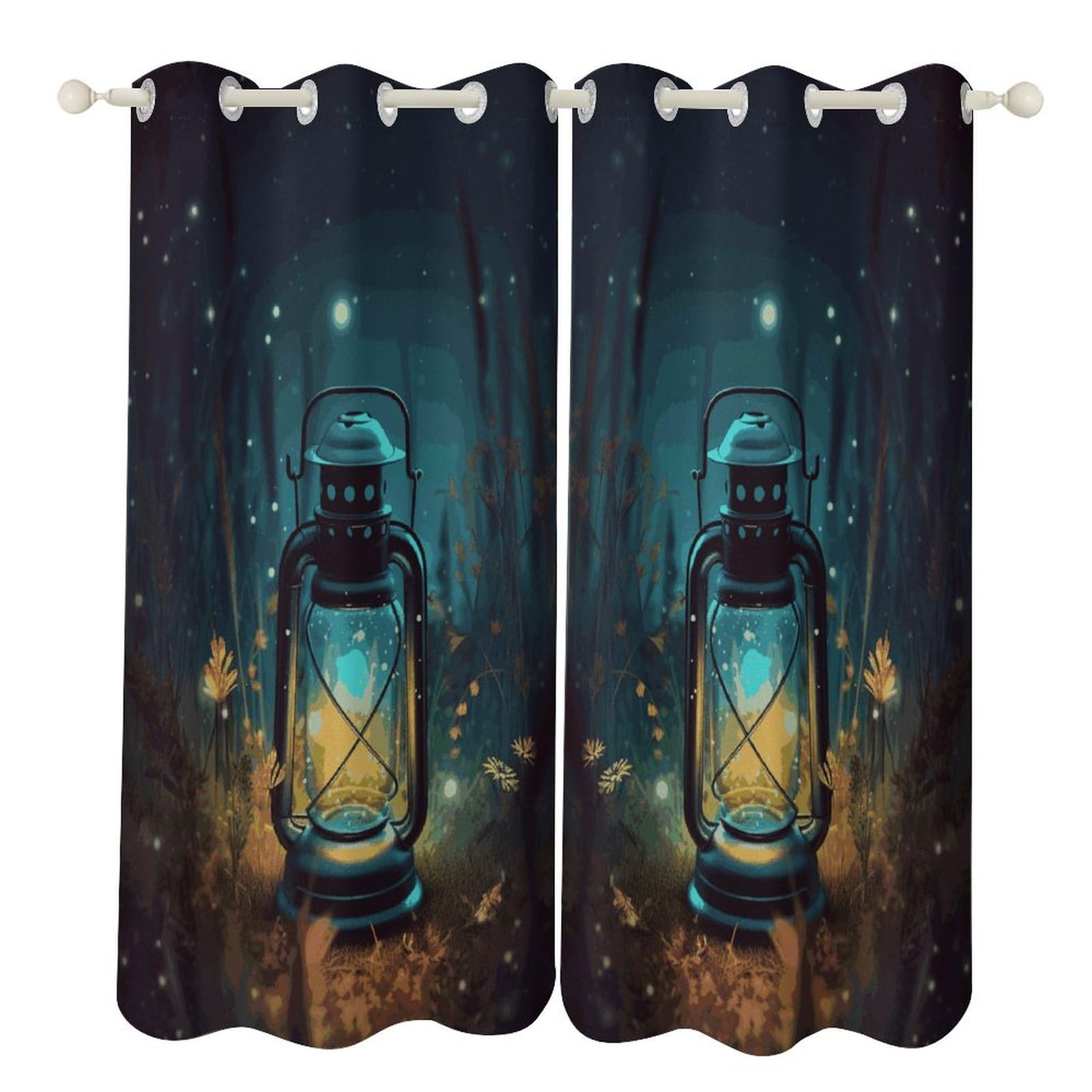 Rideaux occultants à œillets creux pour chambre, isolation thermique gris anthracite 140x260cm