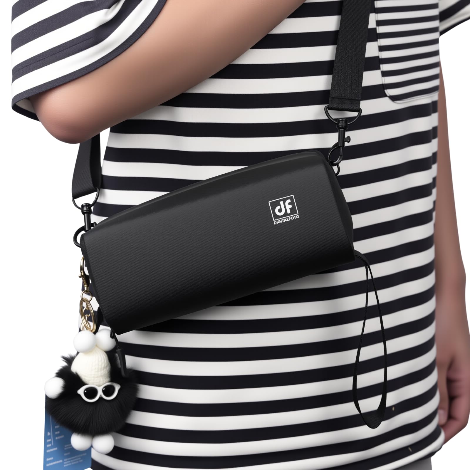 DIFESURO Pocket 3 Carrying Case for DJI Osmo Pocket 3, Portable Storage Shoulder Bag,Travel & Daily Carry Handbag Compatible with DJI Osmo Pocket 3/