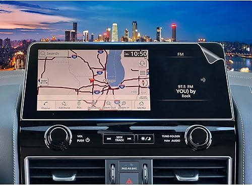 SHAOHAO 2 protectores de pantalla QX80 2022 2023 2024 para Infiniti QX80 LuxePremium SelectSensory 2022 2022 2023 2024 Protector de pantalla de 12.3