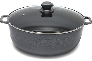 IMUSA USA Gau-86626T Nonstick Rice Pan with Porcelain Hammered Finish