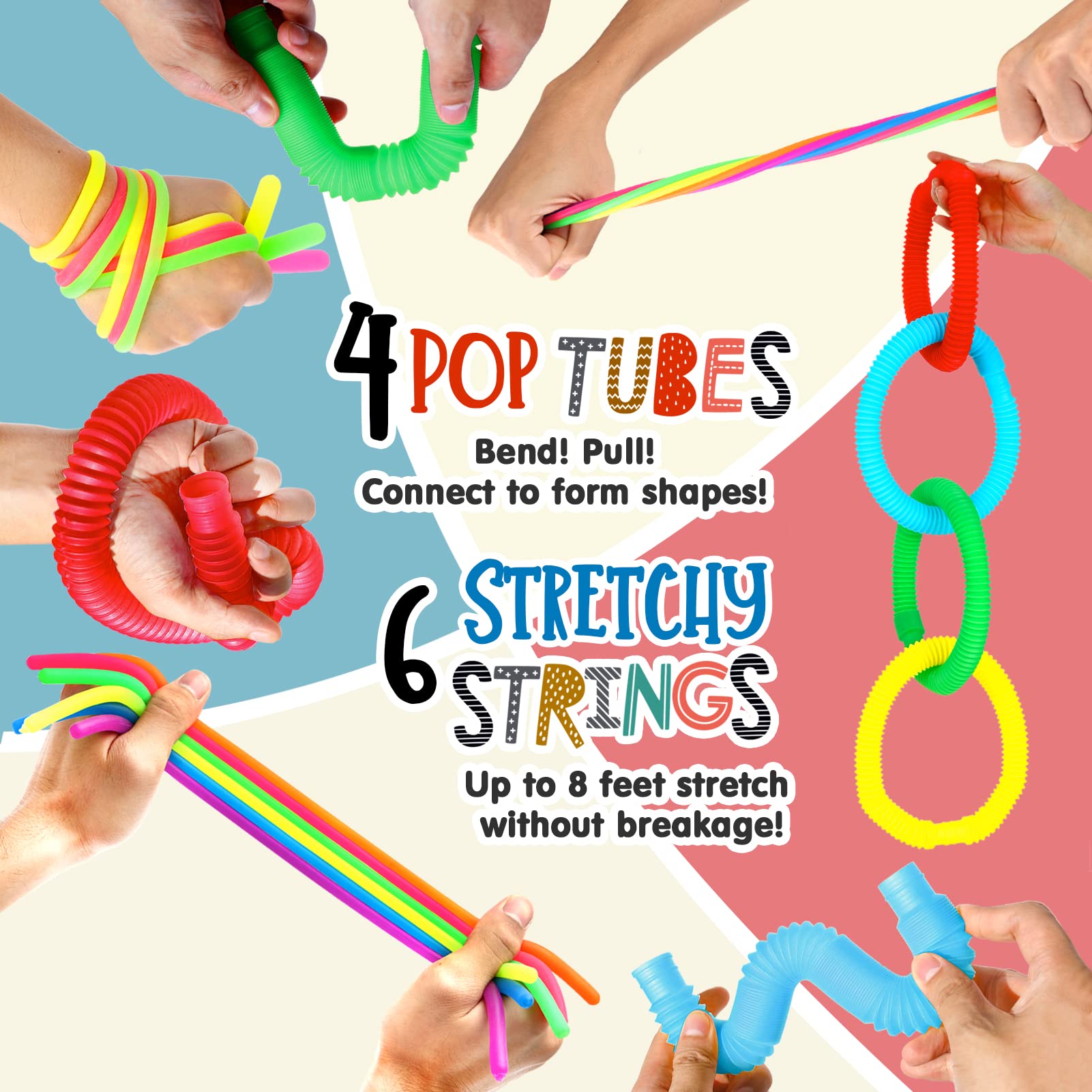 LESONG Sensory Fidget Toys Set Box, Fidgets Pack for Autistic Kids and Adults, 2022 Update