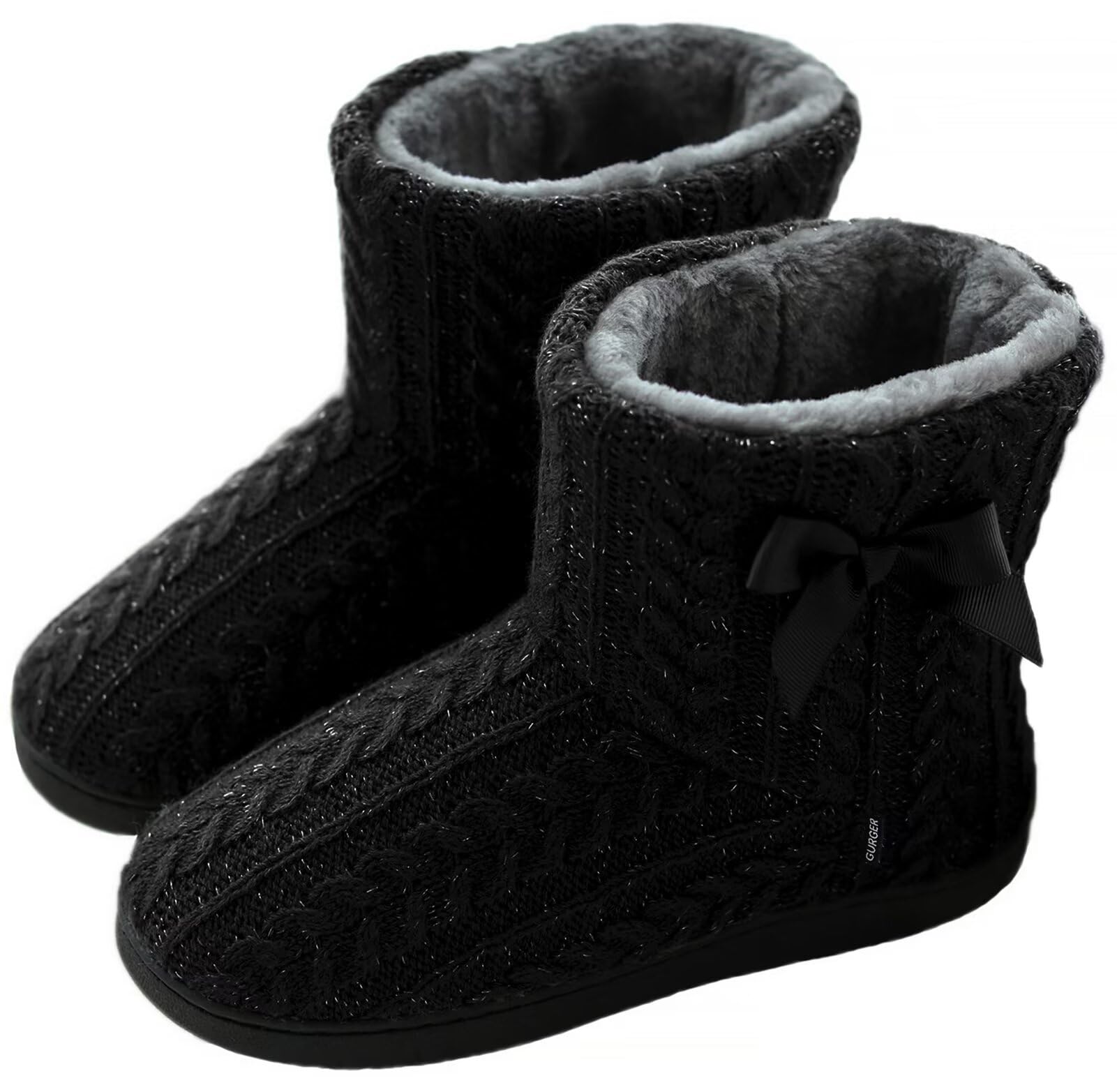 BUGUKI Knit Bootie Slippers