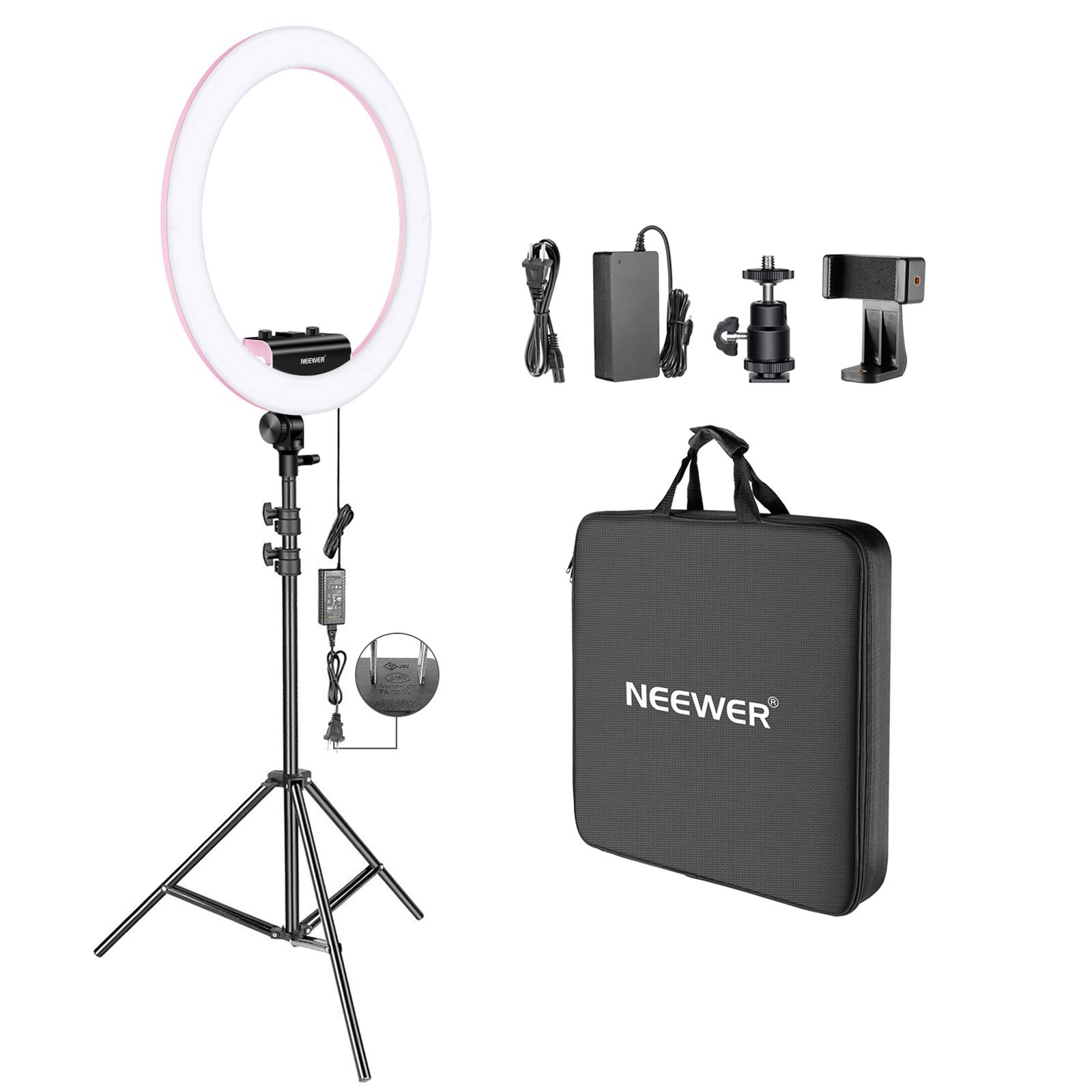 Amazon | Neewer リングライトキット「アップグレード版-1.8cm超薄型 