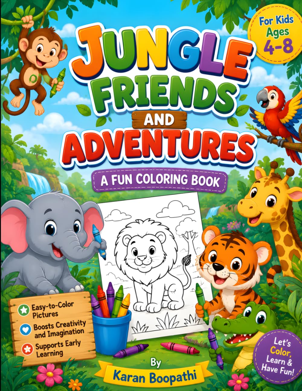 JUNGLE FRIENDS AND ADVENTURES