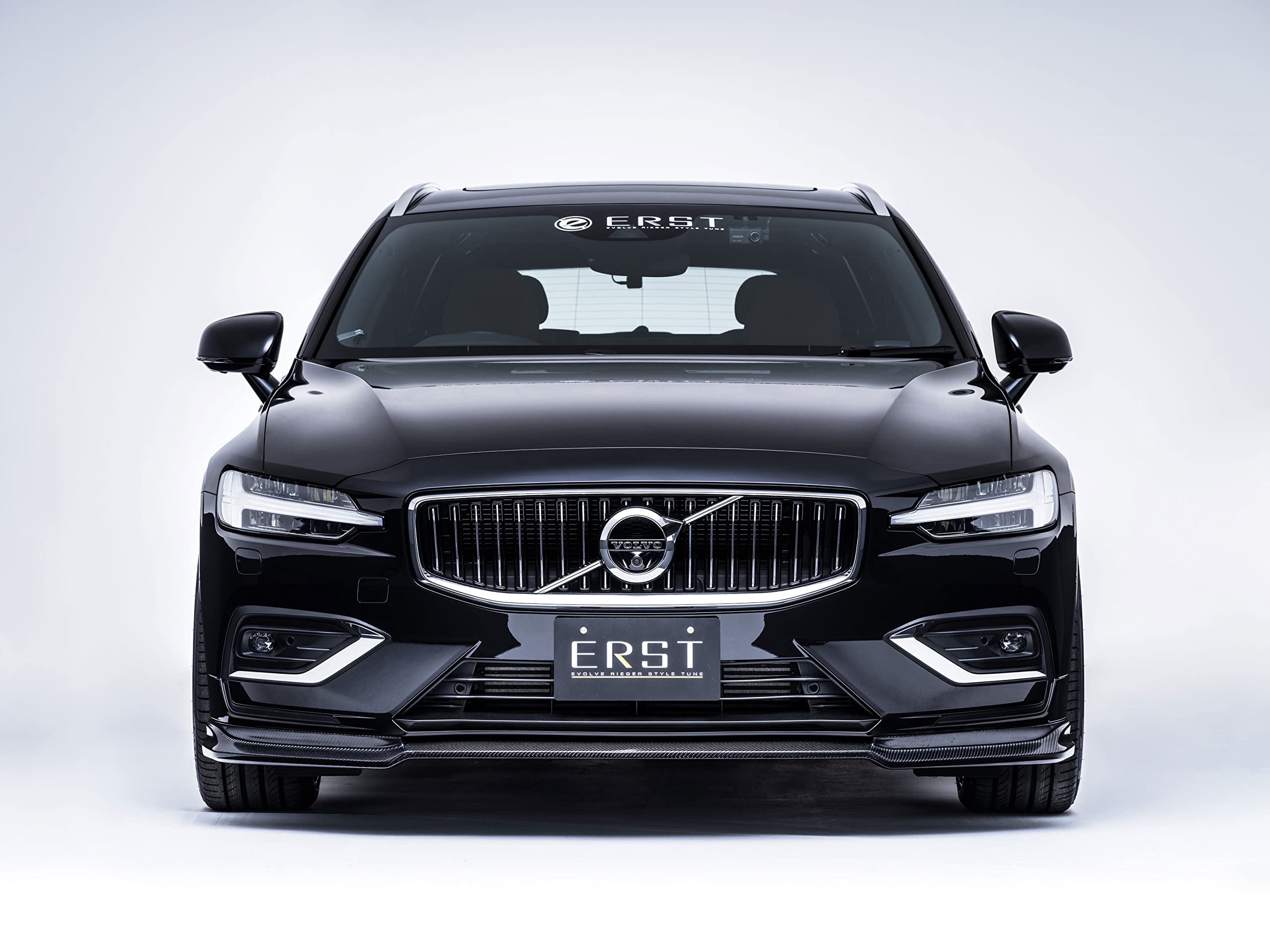 【未使用】VOLVO V60/S60 フロントリップスポイラー Amazon | ボルボ専用ERST(エアスト) フロントリップスポイラー