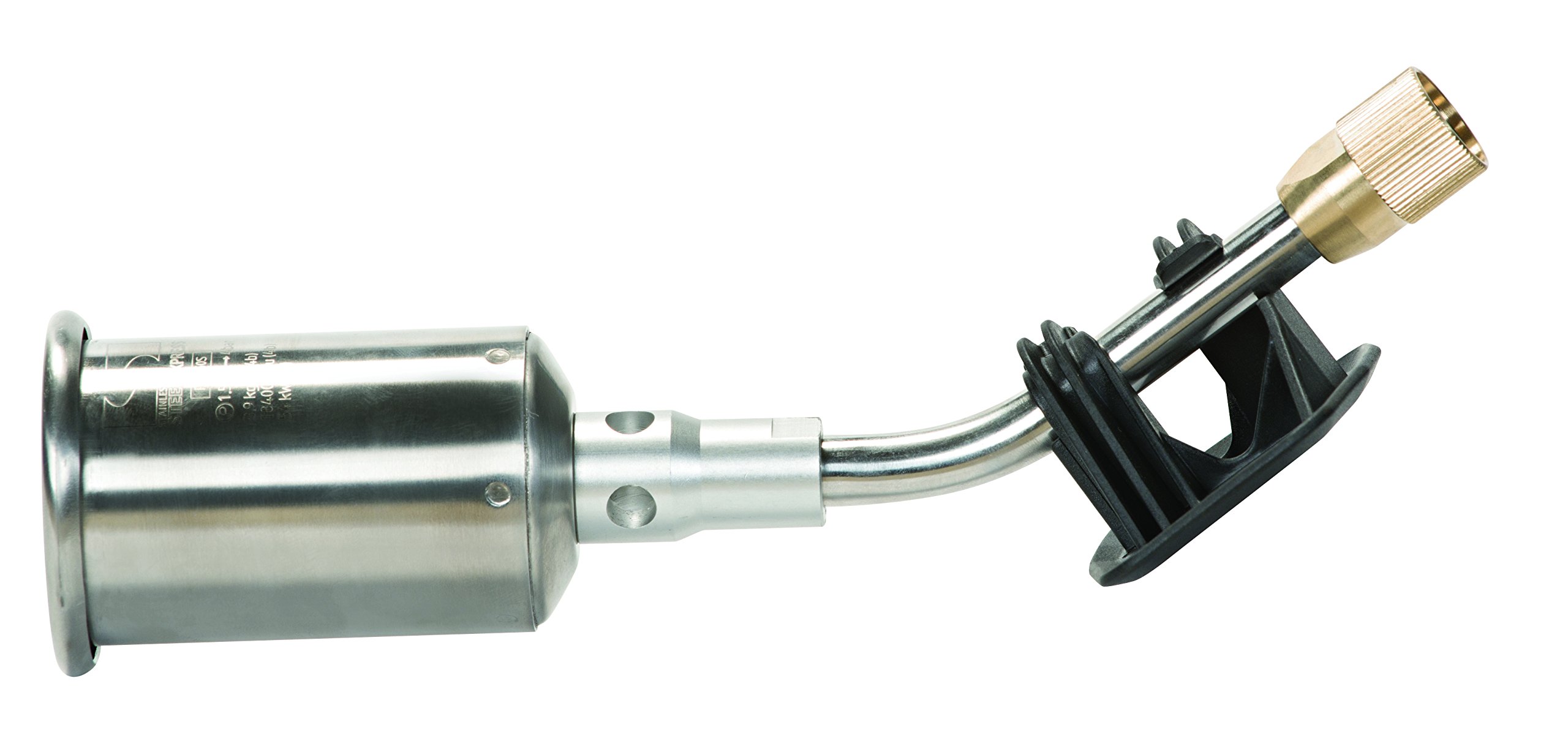 Palnik gazowy – palnik butanowy – palnik – Stainless Steel' Express – głowica palnika ze stali nierdzewnej – palnik/kubek Ø 50 mm – moc 50 kW + szyjka 130 mm – EXPRESS