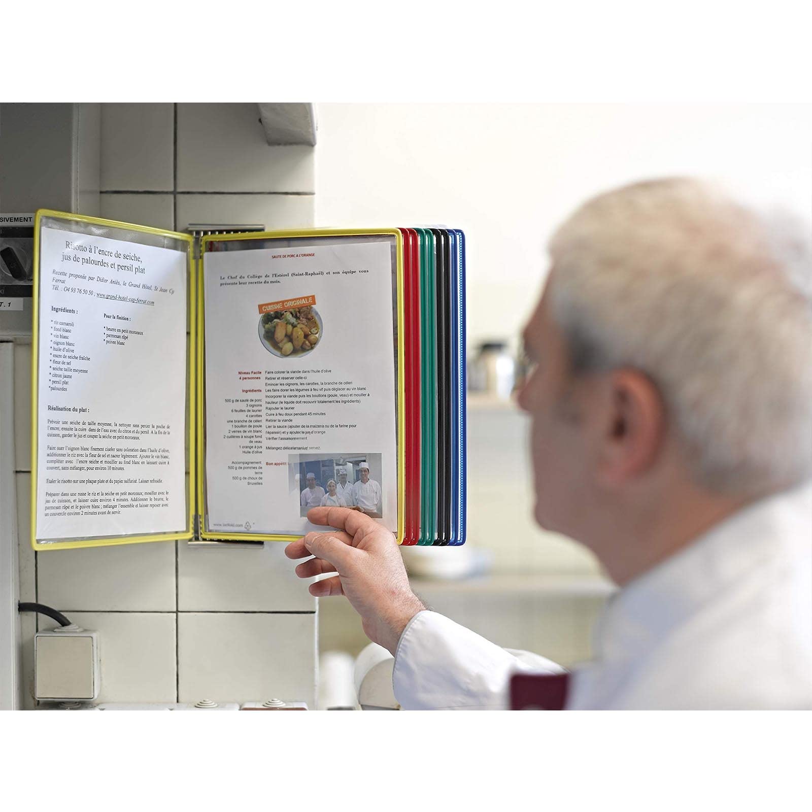 Organizer Ścienny Do Katalogów – Stojak Na Katalogi, 10 Paneli Dwustronnych System Ściennych Stojaków Informacyjnych – Pojemność 20 Arkuszy Deluxe Stojaki Do Katalogów –
