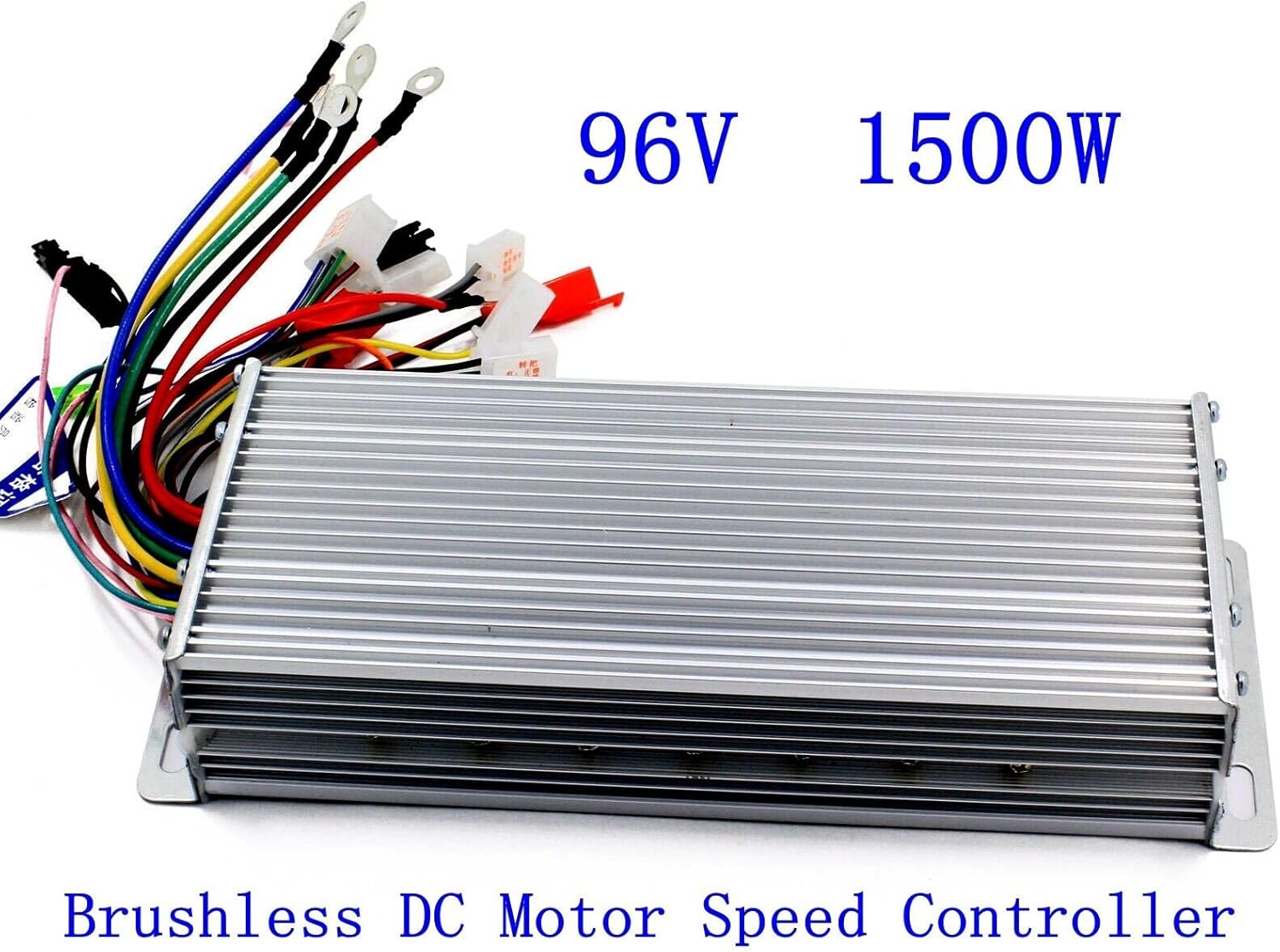 Brushless Motor Speed Controller 96V 1500W Scooter Controller DC Replacement for E-Bike Scooter Motor Controller