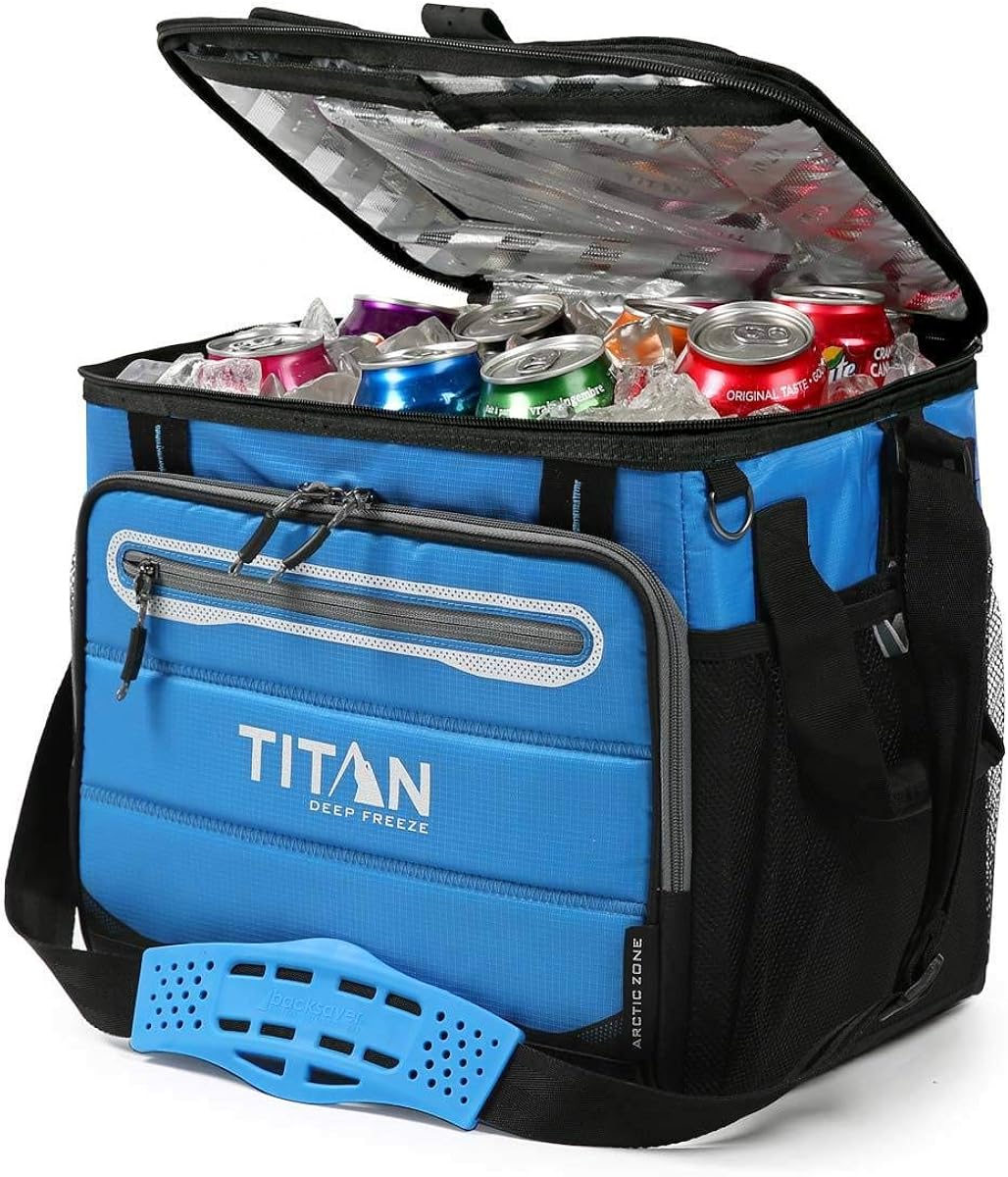 Arctic Zone Titan Guide Series 40 Can Cooler, Blue Sports