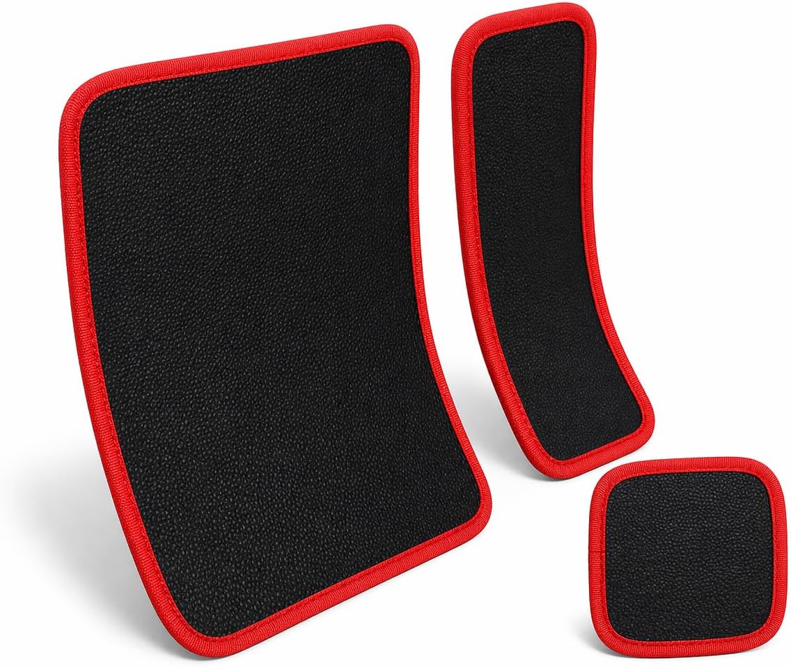 3-Piece Magnetic Tool Mat Set – Heavy-Duty Non-Slip Magnetic Parts Holder with Durable PVC Surface, 3 Sizes Tool Trays for Screws, Bolts, Nuts & Garage Workshop Organization
