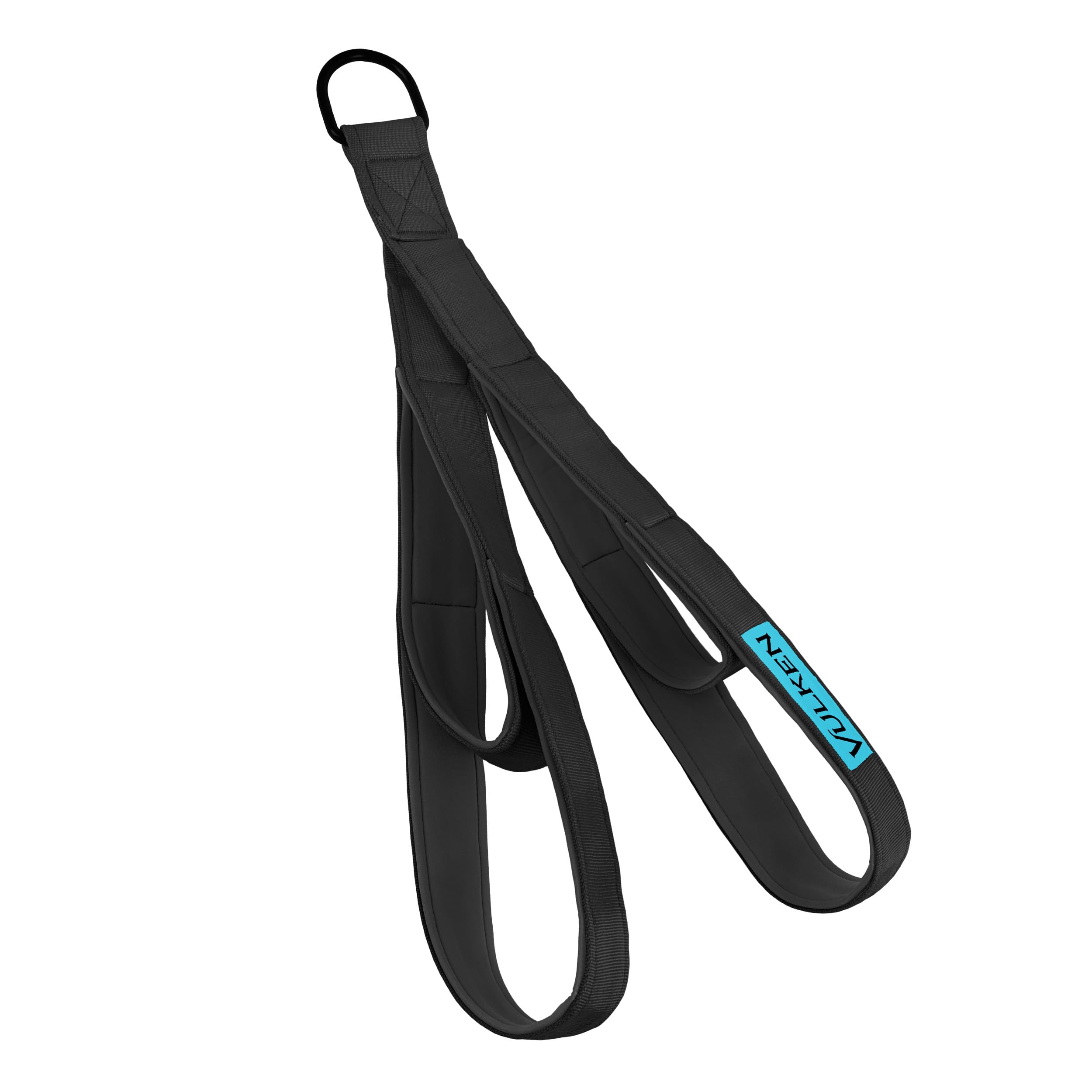 Vulken Tricep Rope Cable Attachment. 24 Inch & 17 Inch Two Lengths Built in One Pull Down Rope. Triceps Extension Straps Gym Equipment