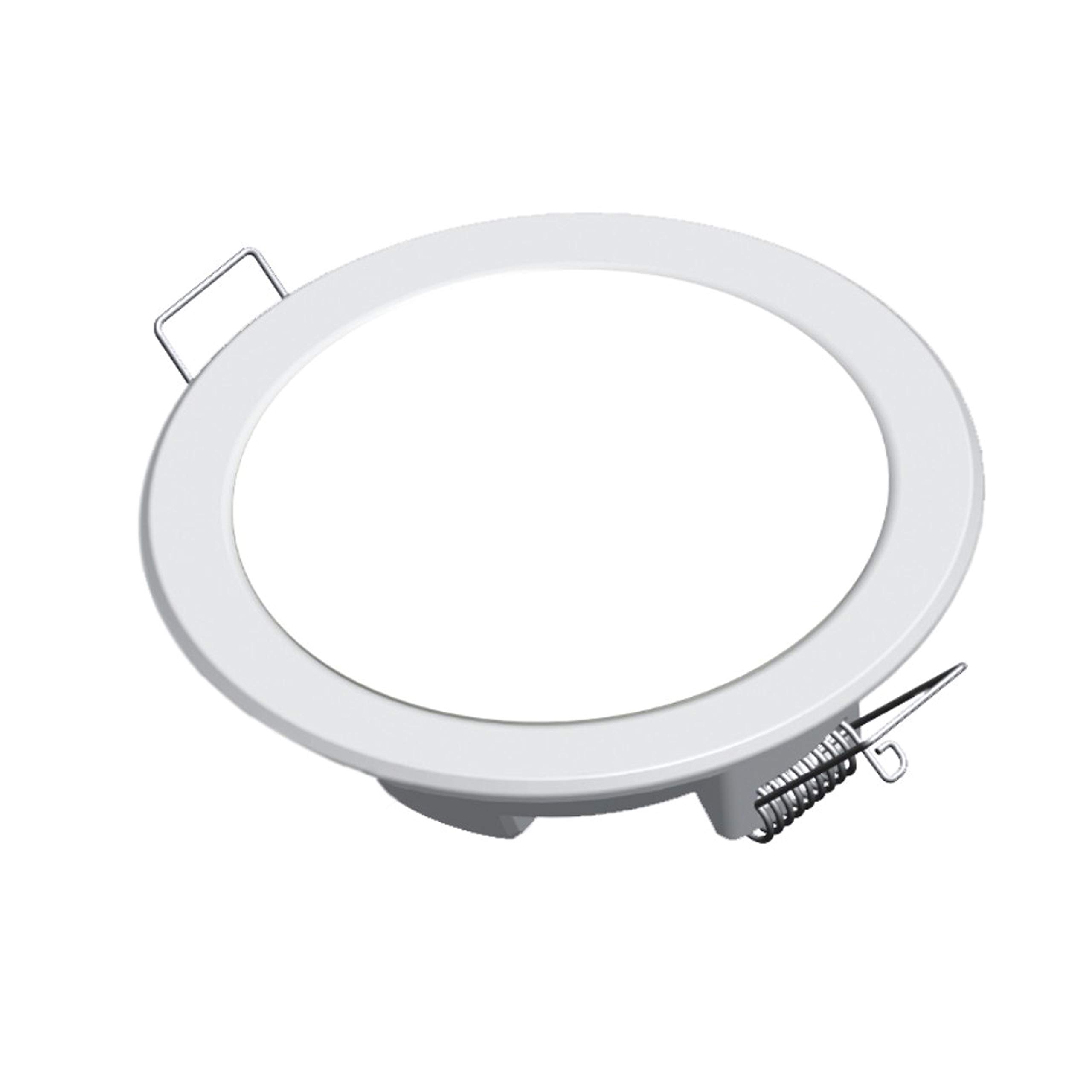 Geepas Round Slim Downlight Led 9W - Downlight Ceiling Light | Natural Cool 6500K | Durable 50,000 Burning Hours | Ultra Slim | Ideal for Basement, Store Room, Hotel, Motels & More |3 Years Warranty