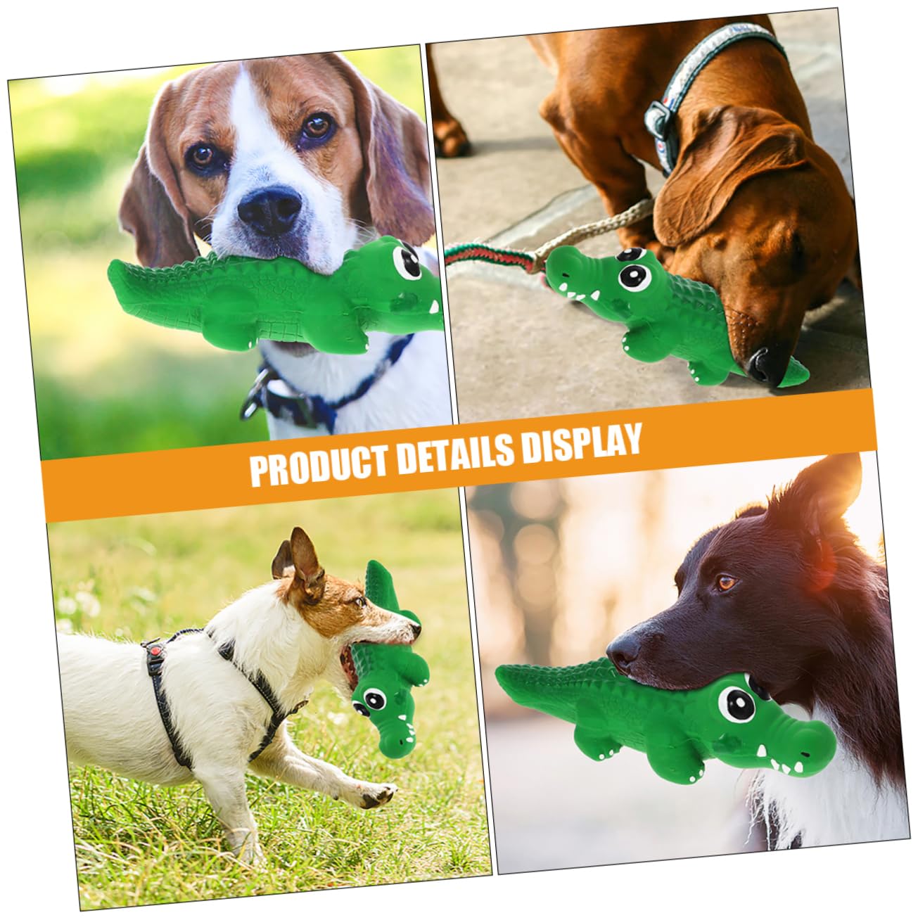 Toddmomy 8pièces Jouets à Mâcher Squeaky pour Chiens Jouets Latex pour Nettoyage Et Détente des Animaux De Compagnie