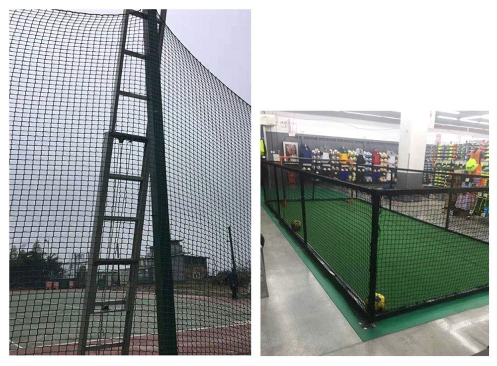 Rete sportiva Barriera Sostituzione per Campo da Calcio Basket Corte Corso Heavy Duty Corda Senza Nodo All'aperto Backstop Net Per Stadio Ball Stop Net Target Protezione Isolamento Netto Alto Qua