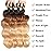 12A Grade Ombre Bundles Human Hair (T1B/30/27,16 18 20 22) Ombre Body Wave 4 Bundles Human Hair 100% Unprocessed Virgin Brazilian Body Wave Human Hair Weave Bundles