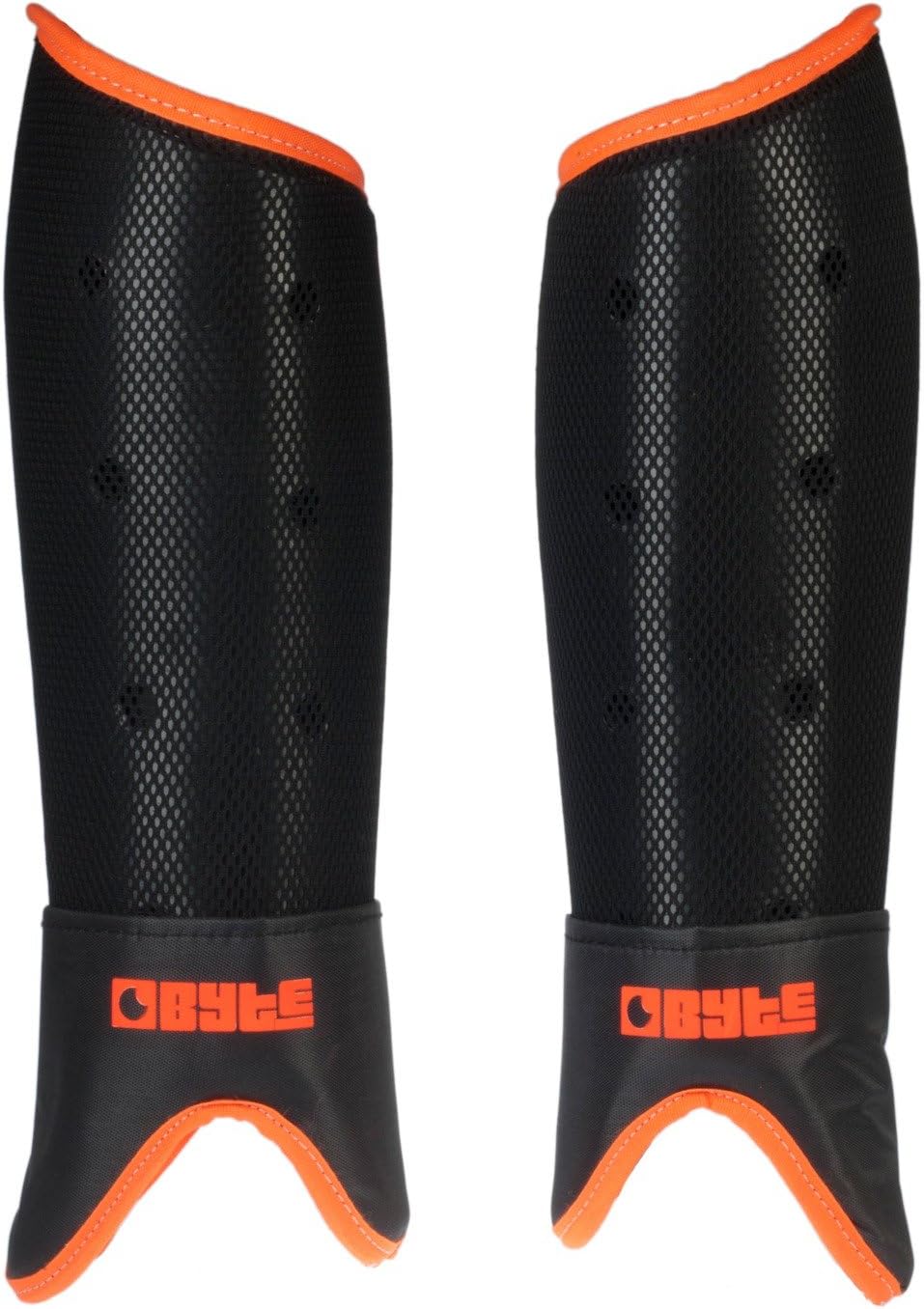 Byte SX Field Hockey SHINGUARDS Orange/Black (Medium) : Sports & Outdoors