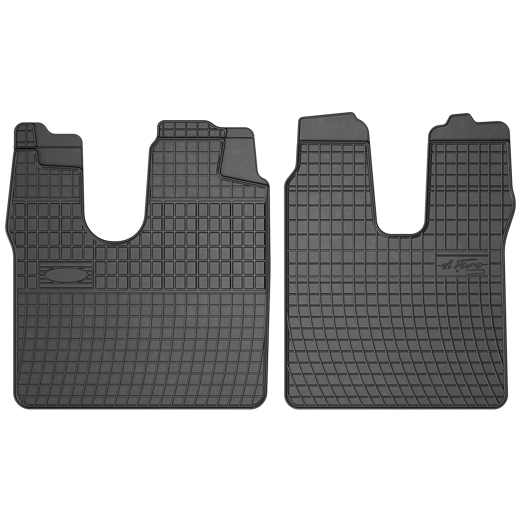 MOTOS Tappetini in gomma per auto adatto per Peugeot 2008 I 2013-2019 Migliorare il comfort di viaggio con il tappetino antiscivolo per auto