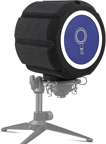 Facmogu Filtro de espuma para parabrisas de micrófono grande, filtro de protección contra el viento, filtro acústico con esponja gruesa para disponible en Yaxa Colombia