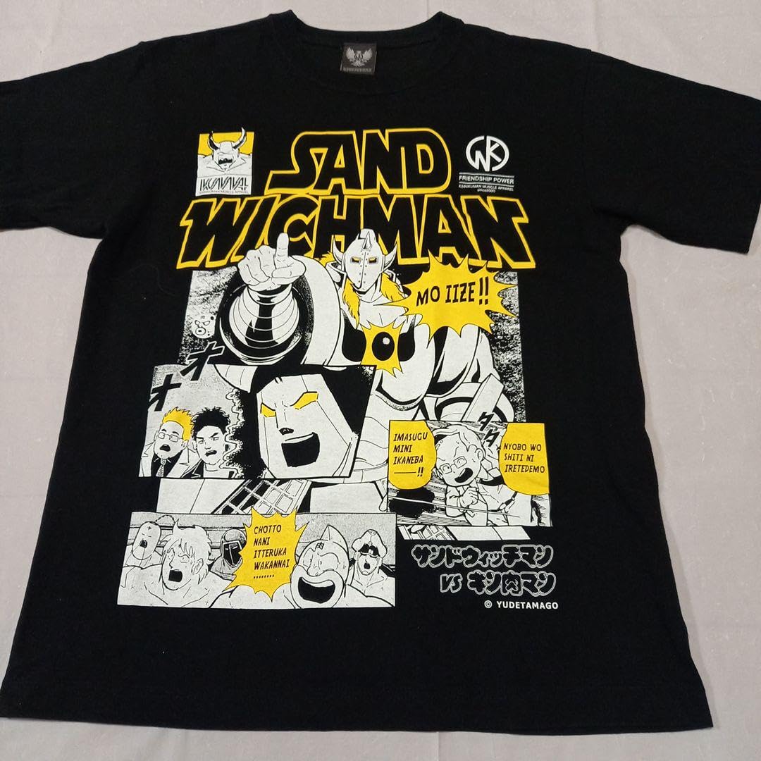 激レア　サンドウィッチマンライブTシャツ　キン肉マンコラボ 2024キン肉マン×サンドウィッチマン コラボTシャツ（ブラック）L