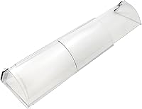 Frost King HD11 Heavy Duty Baseboard Air Deflector - Adjustable 15-25 Inch Magnetic Clear Plastic Vent Cover