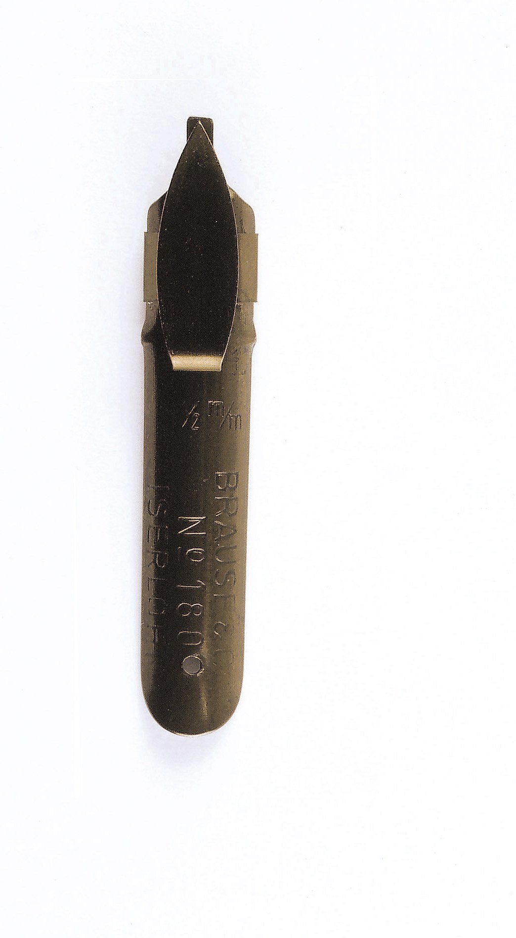 Brause 18015B - Calligraphy nibs for nib holders and pens - Square nib Latin style - Box of 50 Bandzug 1.5 mm nibs - Made in Germany. For right-handed use