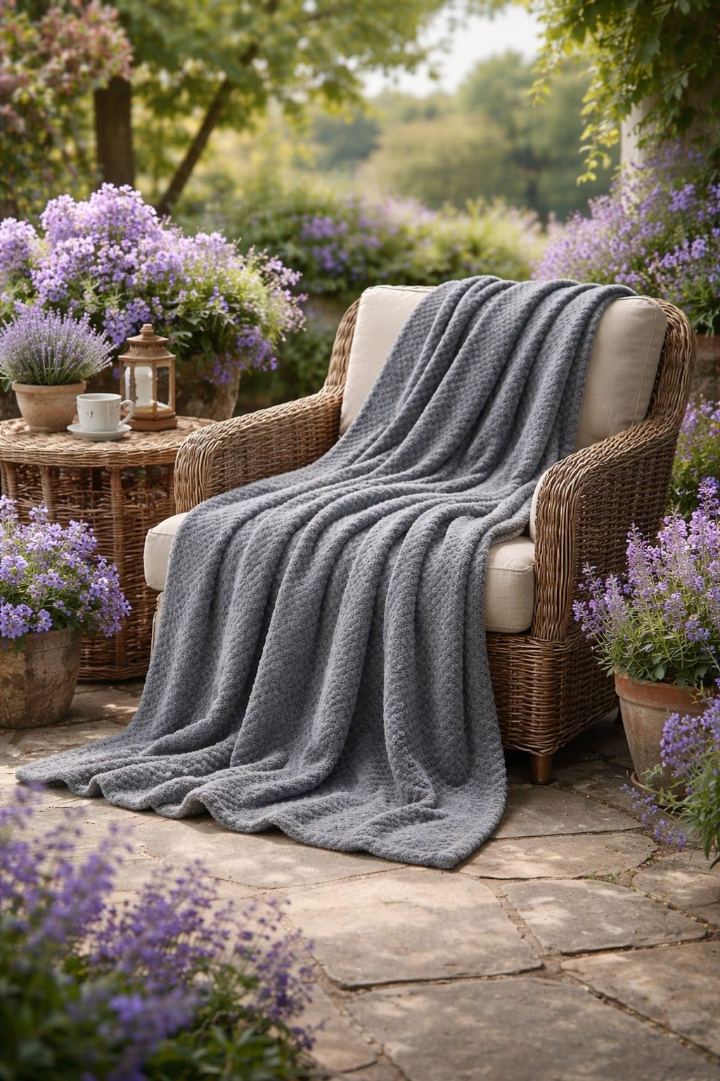 Coperta Plaid 200x150 cm BOSALONI HOME Paris Collection, Morbido Pile Elegante per Divano e Letto, Arredo Casa Moderno e Raffinato, Coperta Calda e Leggera (Grigio)