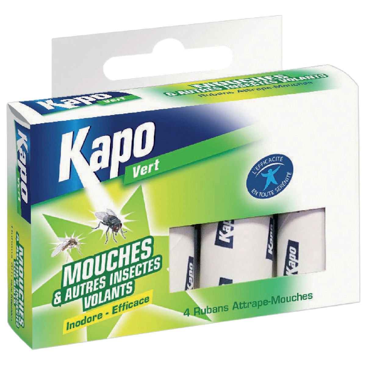 Mouches spirale glue Kapo stopper l'invasion de mouches chez soi