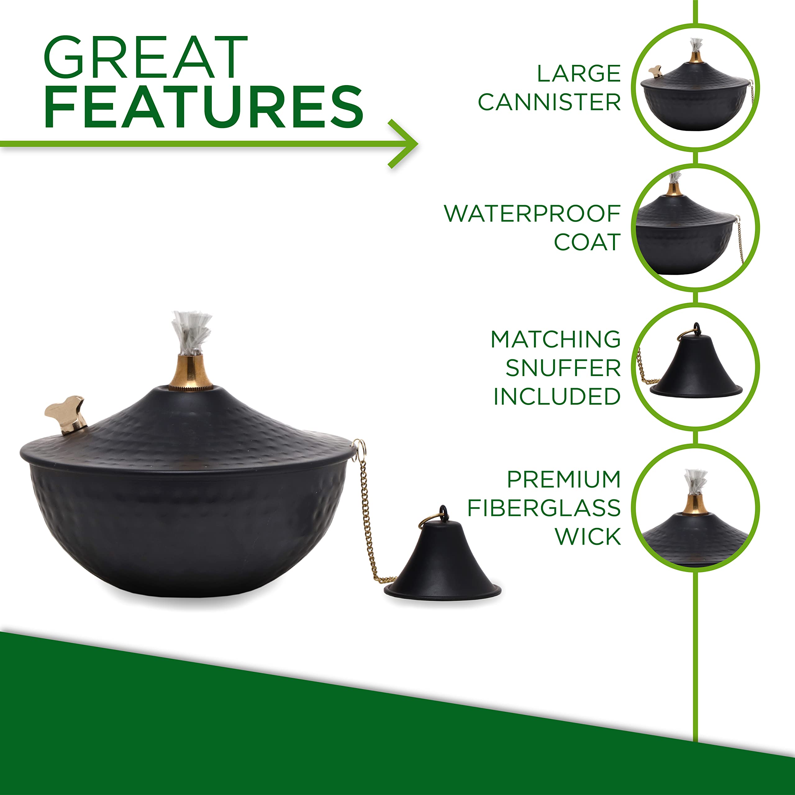 Weighted Tiki Torch Stands set of Four. 4 Stands only. Torches not