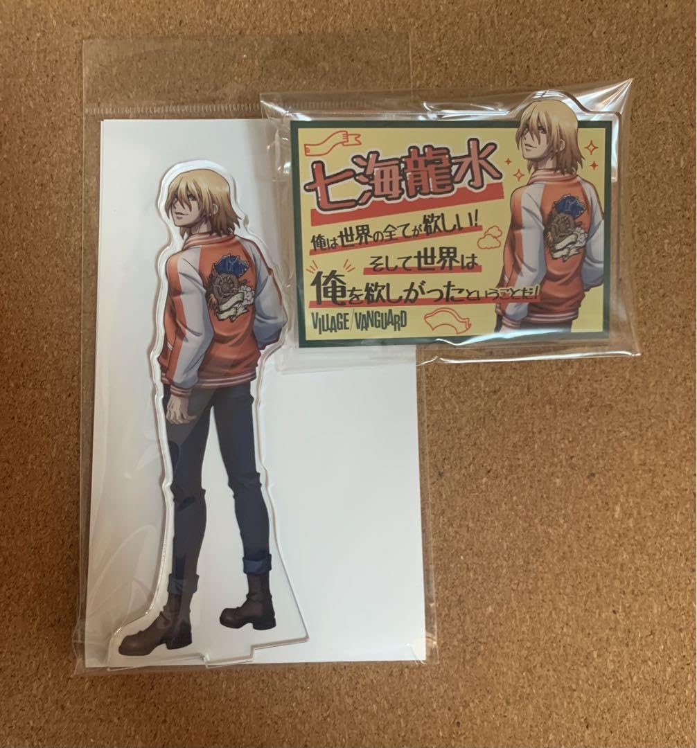 Dr.STONE 七海龍水 アクリルスタンドBIG ヴィレヴァン Dr STONE×ヴィレッジヴァンガード 限定コラボ アクリルスタンド