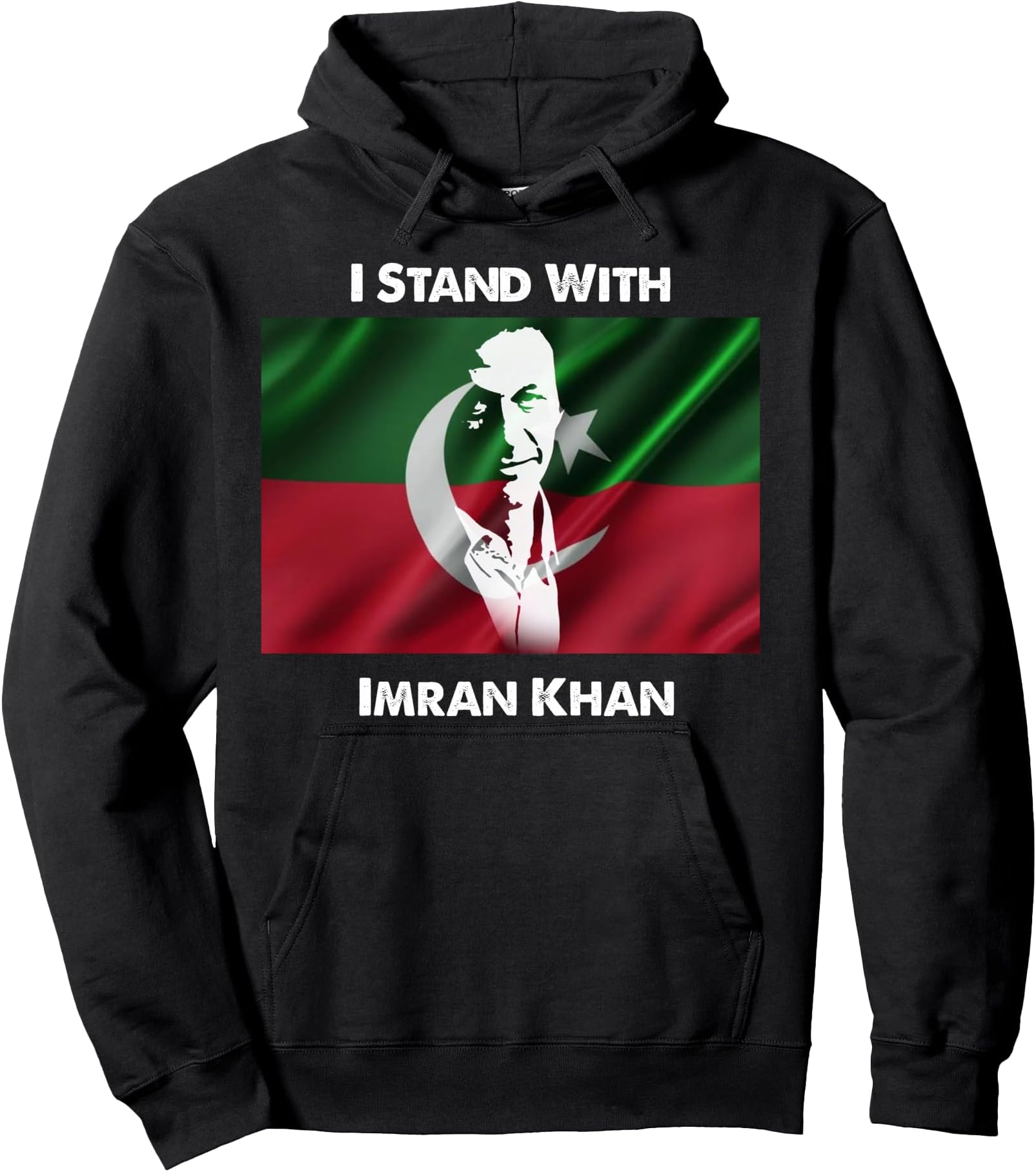 Imran Khan Absolutely Not PTI Pakistan Prime Minister Pullover Hoodie