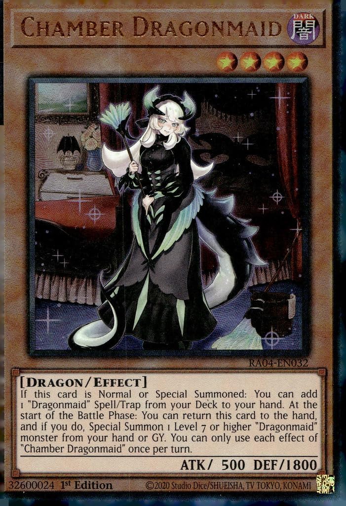 Amazon.com: Chamber Dragonmaid (Ultimate Rare) - RA04-EN032