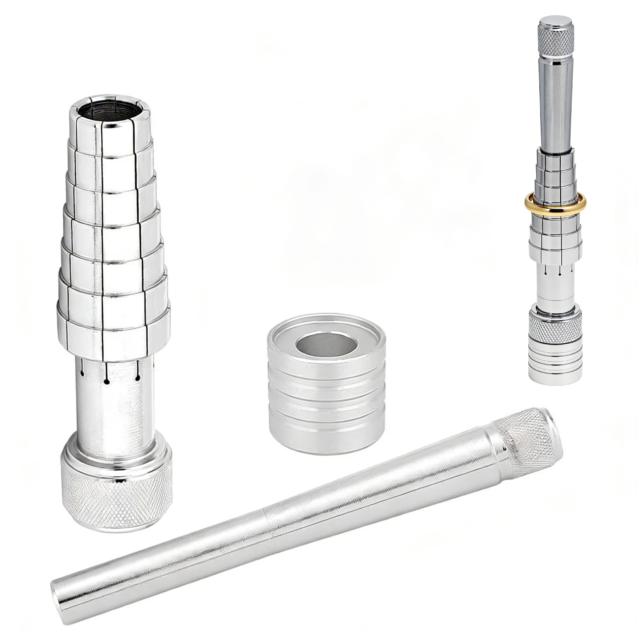 Profesjonalny Ring Sizer Set 3 Pz Espansore Manuale 17-24 mm