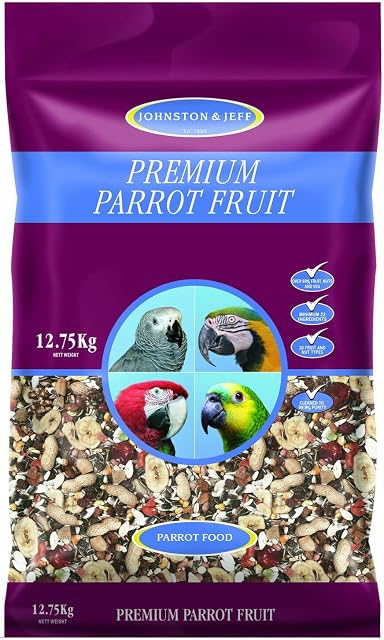Johnston & Jeff Fruit Premium Parrot Food, 12.75 kg