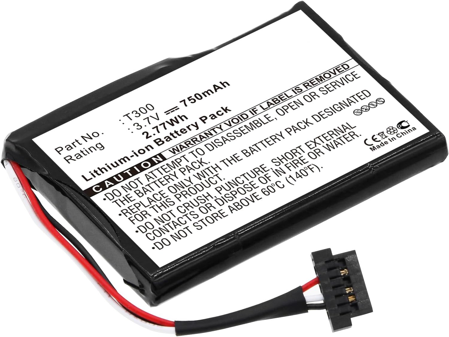 Synergy Digital GPS Battery, Compatible with Navman S45 GPS